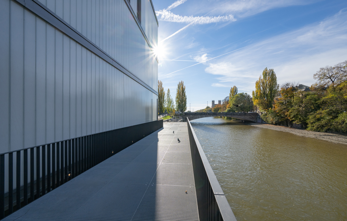 Deutsches Museum, Eingang, 3D Druck Fassade